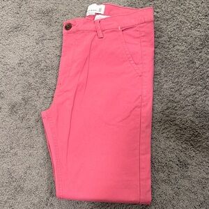 Paperdenim&cloth pink Khaki pants